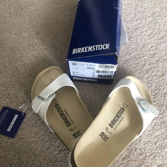 SOLD White Madrid Birkenstock (Sold) - Picture 2 of 3